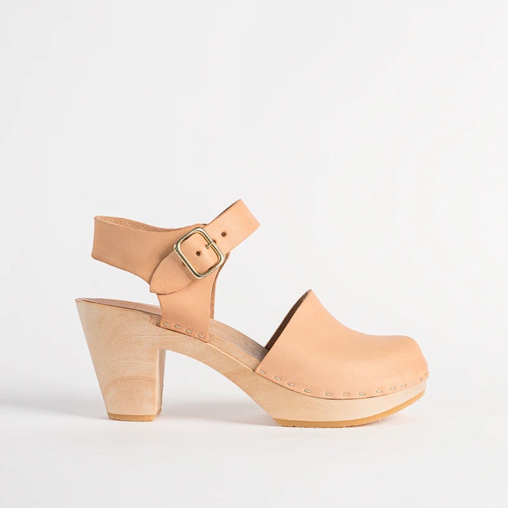 Emma Closed Natural Leather 8